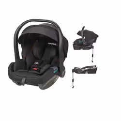 Siège auto bébé NANIA Rimini 40-87 cm R129 i-Size –naissance à 13 kg Appuie-tête réglable –insert lombaire +Base isofix