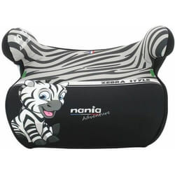 Nania Alpha Réhausseur bas voiture enfant 6-12 ans 126-150 cm Réhausseur Siège Auto Compact et Léger (< 1 kg) Installation
