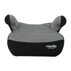 Réhausseur NANIA ALPHIX avec fixations isofix, groupe 3, de 8 à 12 ans, 25-36 kg, 125-150 cm, R129 - Avec accoudoirs - Gris