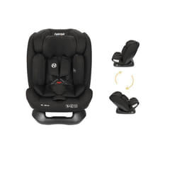 Siège auto enfant - I-Size 40-150 cm - Evolutif dès la naissance jusquà 12 ans environ - Groupe 0+/1/2/3 - Fixations ceinture