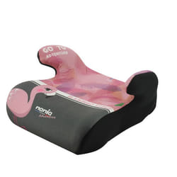 Nania Alpha Réhausseur bas voiture enfant 6-12 ans 126-150 cm Réhausseur Siège Auto Compact et Léger (< 1 kg)
