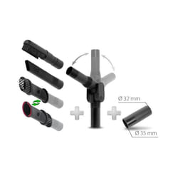 Lot d'accessoires avec bras articulé pour Aspirateur ROWENTA zr903401