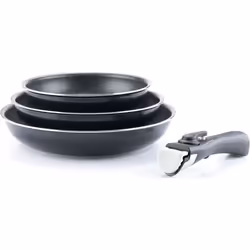 ARTHUR MARTIN Set 3 poeles 20/24/28cm tous feux dont induction