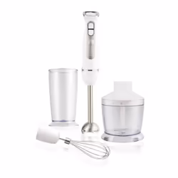 Découvrez le mixeur plongeant FAGOR FG349, puissant avec 1000 W et 12 vitesses, idéal pour soupes, purées, et smoothies. Incl ...