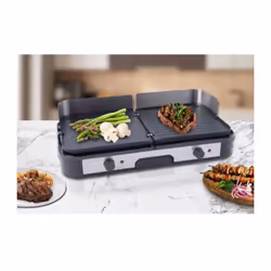 Fagor - Plancha électrique 2200w 50.8x25.4cm inox FG823