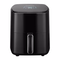 Arthur Martin - Friteuse sans huile – Airfryer 5 l- 1400 w - Ecran tactile - 7 pré-réglages de cuisson - Noir