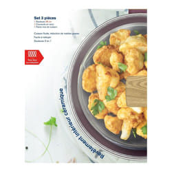 Sauteuse - Tous Feux Dont Induction - Arthur Martin - Am3056 - Revetement Céramique - Ø 24 Cm - Couvercle Et Panier Inox - Pru