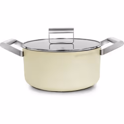 Marmite en aluminium forgé 20 cm Crème Arthur Martin AM0063