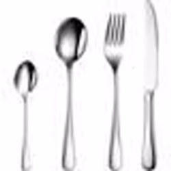 Ménagères - ARTHUR MARTIN - AM2202 - 24 pièces - Acier inoxydable - Finition miroir poli avec manche mat