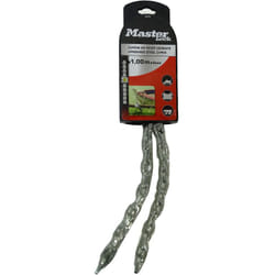 Chaine de sécurité antivol en acier cémenté 1 m x 6 mm Master Lock 8011D