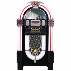 Rene Pierre Juke Box Retro Stereo17, 14 an(s), 28 kg, Marron
