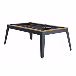 Billard René Pierre Steel Chene Sable Pieds Gris Ardoise - Référence 2365