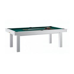 Billard transformable en table René Pierre LAFITE Blanc - Drap Vert