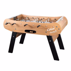 Baby-foot en bois RENE PIERRE COLOR Noyer Venice - 153x105x95cm - Pour adultes