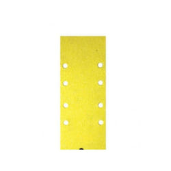 Abrasif rectangulaire 93x230 8 trous - Grain 40 par 12 pièces - Leman
