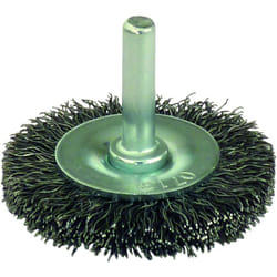 Brosse circulaire ø 50mm sur tige - S15515
