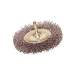Brosses rondes fil acier ondulé 0.30 - 330 - 75 mm - Leman