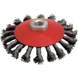 Brosse cuvette D.115 M14 fil 0.35 acier torsade