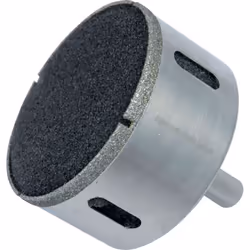 TREPAN DIAMANTE D65 HT35 PERÇAGE A EAU CARRELAGE Trépan diamanté par électrolyse. Coupe nette et précise. Utilisation uniquem ...