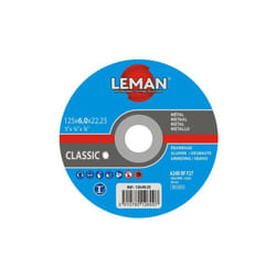 Disque à meuler le métal Leman Leman Bleu 115 115