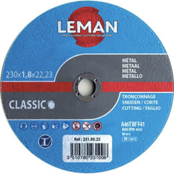 Disque tronconnage metal 125X1.6X22.23 F41