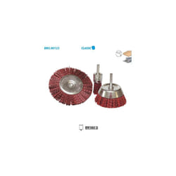 Lot de 3 brosses fil nylon Classic