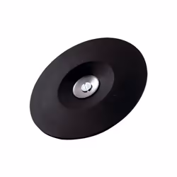 Plateau caoutchouc tige 6 mm Classic ø 125mm