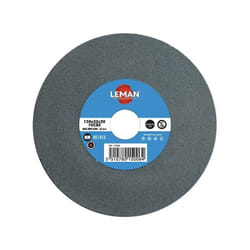 Leman - Meule vitrifiée verte pour métal Classic ø 200 Grain 120 Alésage 32 Ep. 20mm
