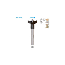 Mèches à façonner carbure à fond plat pour bois Classic ø 30 ø Queue 10 Long. 90mm