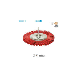 Brosse circulaire fil nylon Classic ø 50 ø Queue 6 Long. Queue 30 Ep. 5 Grain 80 Boite de 1