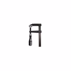 Presse à manche nylon saillie 90mm - section : 22 x 6 Serrage 250mm Tige en acier - saillie en fonte Marque Leman