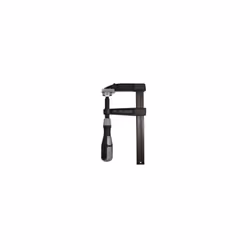 Presse à manche nylon saillie 90mm - section : 22 x 6 Serrage 300mm Tige en acier - saillie en fonte Marque Leman