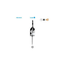 Foret hélicoïdal + Fraisoir hss bois perçage Classic ø 4 Long. 75 Long. Utile 40mm