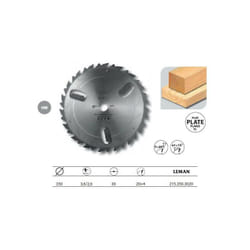 Leman - Lame Carbure 350x30x20z Plates+Ar +4r /Bois