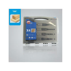 Coffret 4 bedanes carrés Q=15,9 mm