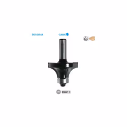 Mèche 1/4 de rond + guide Classic ø 38 ø Queue 8 Long. Utile 19 Nbr coupes 2 Rayon 12mm