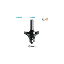 Mèche 1/4 de rond + guide Classic ø 38 ø Queue 8 Long. Utile 19 Nbr coupes 2 Rayon 12mm