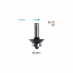 Mèche à chanfreiner + guide Classic ø 27 ø Queue 6 Long. Utile 5,5mm Angle 45°