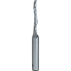 Fraise acier helicoidale D5X25X90 Q8 alu / plastiques