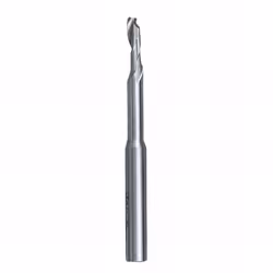 Fraise 1 coupe hélicoïdale avec queue décolletée pour aluminium et matières plastiques. Foret métal : Mèche de précision une  ...