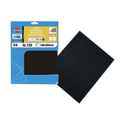 Feuille toile émeri Classic Larg. 230 Long. 280 Grain 60 Blister de 4
