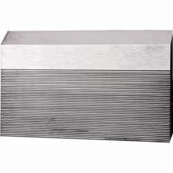 FER BRUT HSS CRANTE 650X40X8 Pour porte-outils à profil et hydro. Système EURO, crantage 60° au dos.