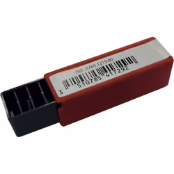 PLAQUETTE K05 2 TROUS 25X12X1,5 / 2 COUPES HM grain standard