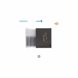 Boite de 10 mini plaquettes carbure 35° rainurée Classic GRANDE FACE RAINUREE B Larg. 5,5 Long. 40 Ep. 1,1mm