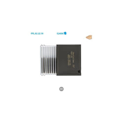 Boite de 10 mini plaquettes carbure 35° rainurée Classic GRANDE FACE RAINUREE B Larg. 5,5 Long. 40 Ep. 1,1mm