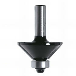 Mèche à chanfreiner hm + guide d. 32 mm l.u. 12 mm angle 45° q. 6 mm - 4686.732.00 Leman