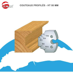Jeux 2 contre-fers Classic profil N°220 Haut. 48 Ep. 5,3mm