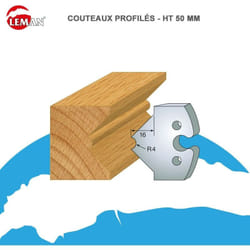 Jeux 2 contre-fers Classic profil N°212 Haut. 48 Ep. 5,3mm