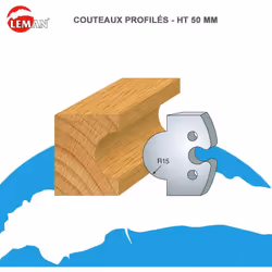 Jeux 2 contre-fers Classic PROFIL N°226 Haut. 48 Ep. 5,3mm