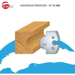 Jeux 2 contre-fers Classic profil N°226 Haut. 48 Ep. 5,3mm